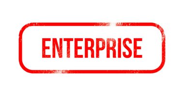 Kurumsal - kırmızı grunge lastikler, damga