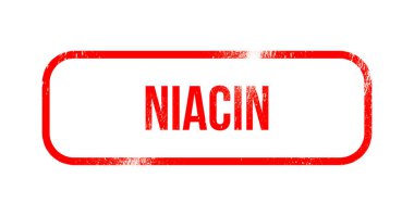 Niasin - kırmızı grunge lastikler, damga