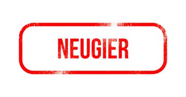 neugier - kırmızı grunge lastikler, damga