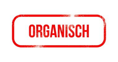 Organisch - kırmızı grunge lastikler, damga