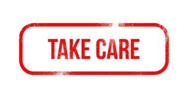 -Kendine iyi bak kırmızı grunge lastikler, damga