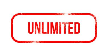 sınırsız - kırmızı grunge lastikler, damga