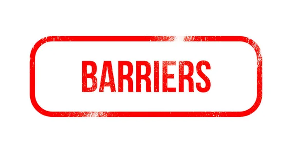 Bariyerler - kırmızı grunge lastikler, damga