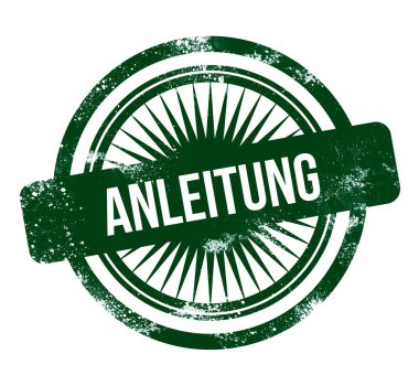 Anleitung - yeşil grunge pulu