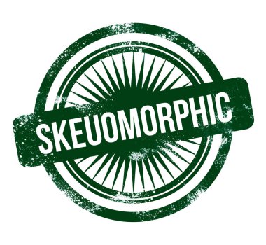 Skeuomorphic - yeşil pul