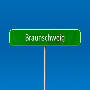 Braunschweig - şehir işareti, yer adı işareti