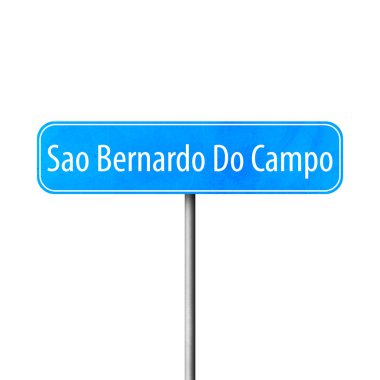 Sao Bernardo Do Campo - şehir işareti, yer adı işareti