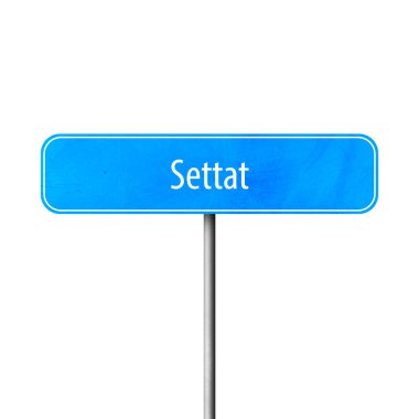 : Settat - şehir işareti, yer adı işareti