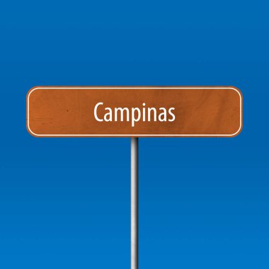 Campinas - şehir işareti, yer adı işareti
