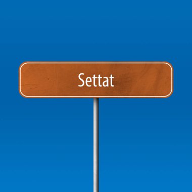 : Settat - şehir işareti, yer adı işareti