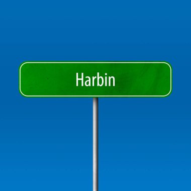 Harbin - şehir işareti, yer adı işareti