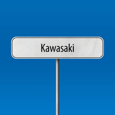Kawasaki - şehir işareti, yer adı işareti