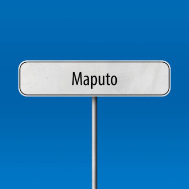 Maputo - Şehir işareti, yer adı işareti