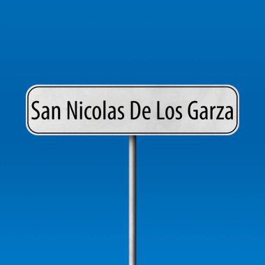 San Nicolas De Los Garza - şehir işareti, yer adı işareti