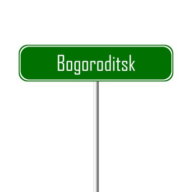 Bogoroditsk şehir işareti - yer-adı