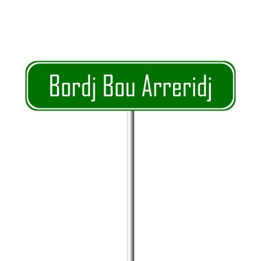 Bordj Bou Arreridj şehir işareti - yer-adı
