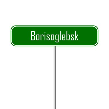 Borisoglebsk şehir işareti - yer-adı
