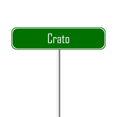 Crato şehir işareti - yer-adı