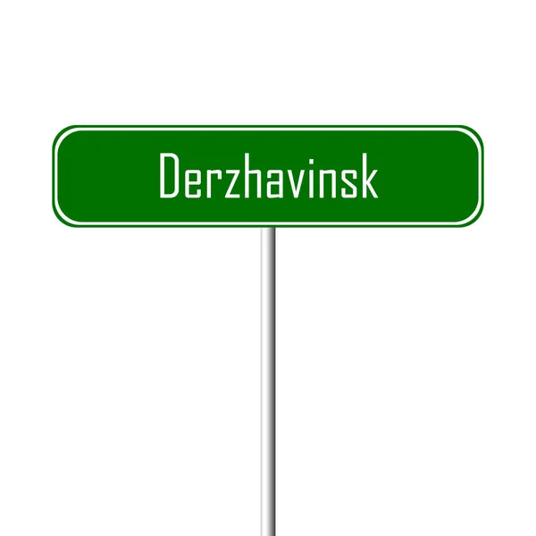 Derzhavinsk Město Místní Jméno Zaregistrovat — Stock fotografie