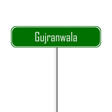 Gujranwala şehir işareti - yer-adı
