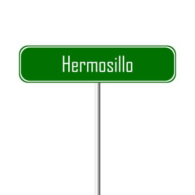 Hermosillo şehir işareti - yer-adı