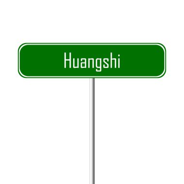 Huangshi şehir işareti - yer-adı