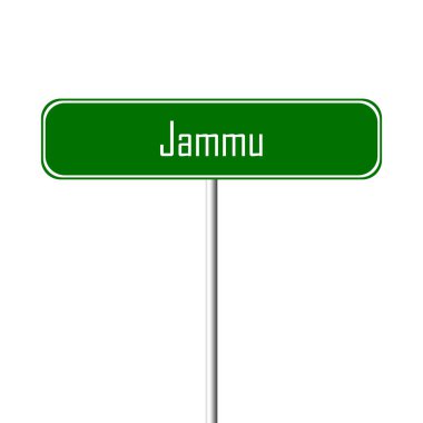 Jammu şehir işareti - yer-adı