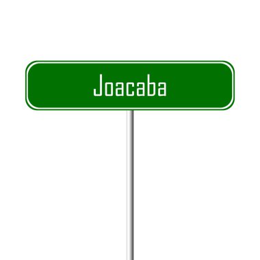 Joacaba şehir işareti - yer-adı