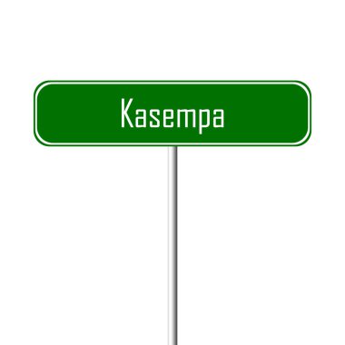 Kasempa şehir işareti - yer-adı