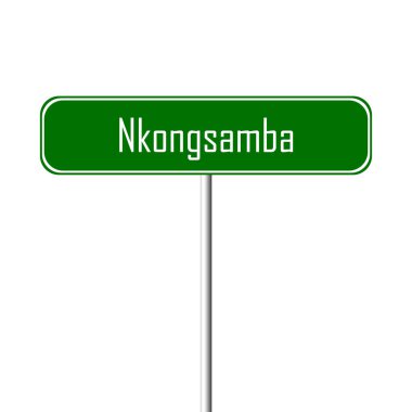 Nkongsamba şehir işareti - yer-adı