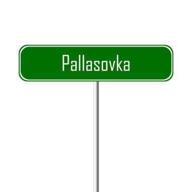 Pallasovka şehir işareti - yer-adı