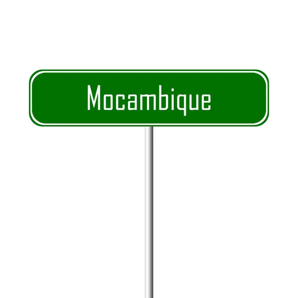 Mocambique Město Místní Jméno Zaregistrovat — Stock fotografie