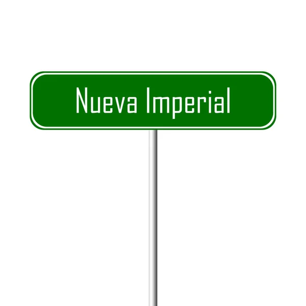 Знак Нуэва Империал Таун — стоковое фото