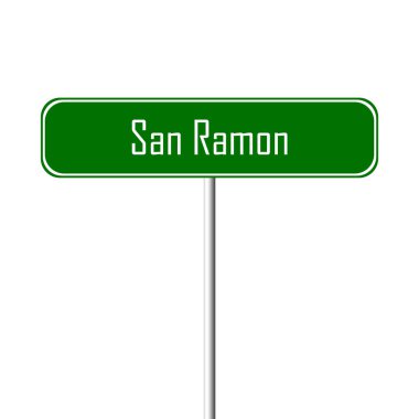 San Ramon Town işareti - yer-adı