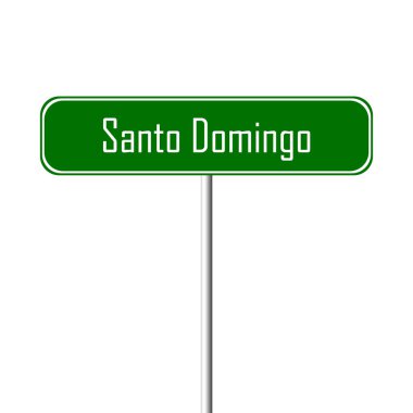 Santo Domingo şehir işareti - yer-adı