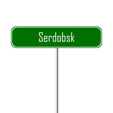 Serdobsk şehir işareti - yer-adı
