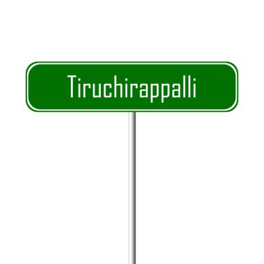 Tiruchirappalli şehir işareti - yer-adı