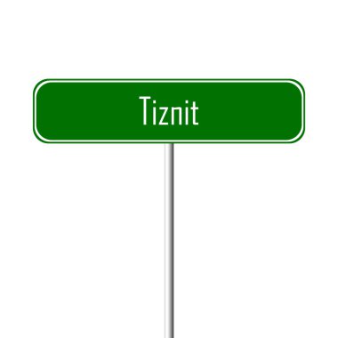 : Tiznit şehir işareti - yer-adı