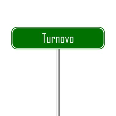 Turnovo şehir işareti - yer-adı