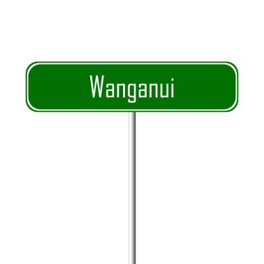Wanganui şehir işareti - yer-adı