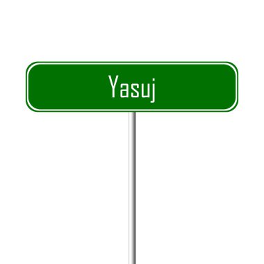 Yasuc şehir işareti - yer-adı