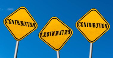 mavi gökyüzü ile katkı - sarı işaretler