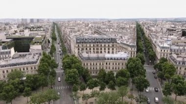 Champs-lyses Bulvarı, Zafer Takı 'ndan manzara