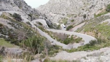 Serpentines Yolu, yön sa calobra, mallorca