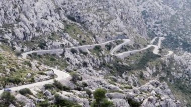 Serpentines Yolu, yön sa calobra, mallorca