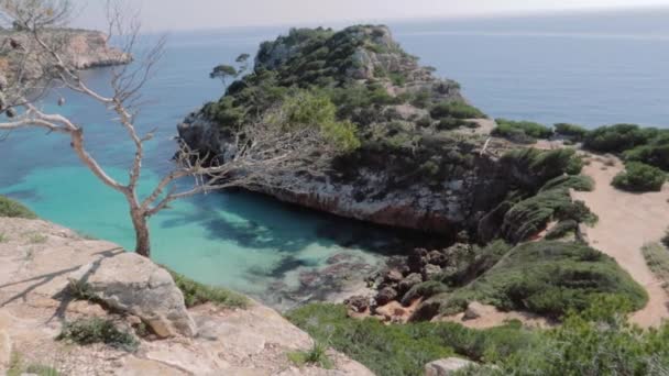 Calo Des Moro Mallorca Spain — стокове відео