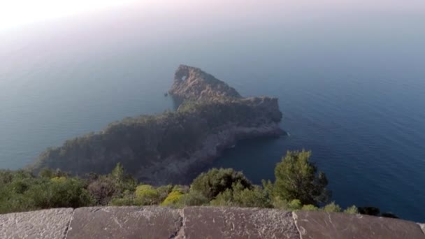 Foradada Costa Mallorca España — Vídeo de stock