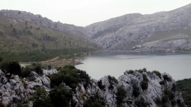 アンドレウ ブラウ湖 マヨルカ スペイン — ストック動画