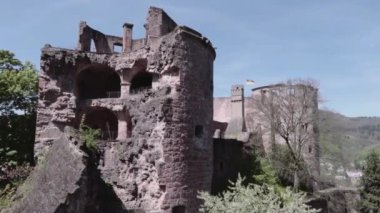 Heidelberg Castle, harabe - bahar