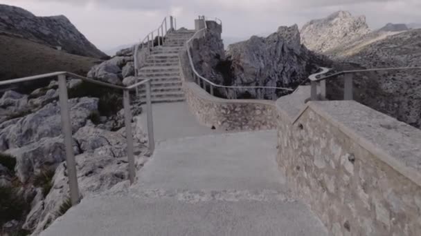 Cap Formentor Mallorca Spanien — Stockvideo